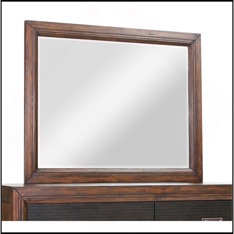 Miroir de paysage, aucun assemblage requis, Buckeye rustique 