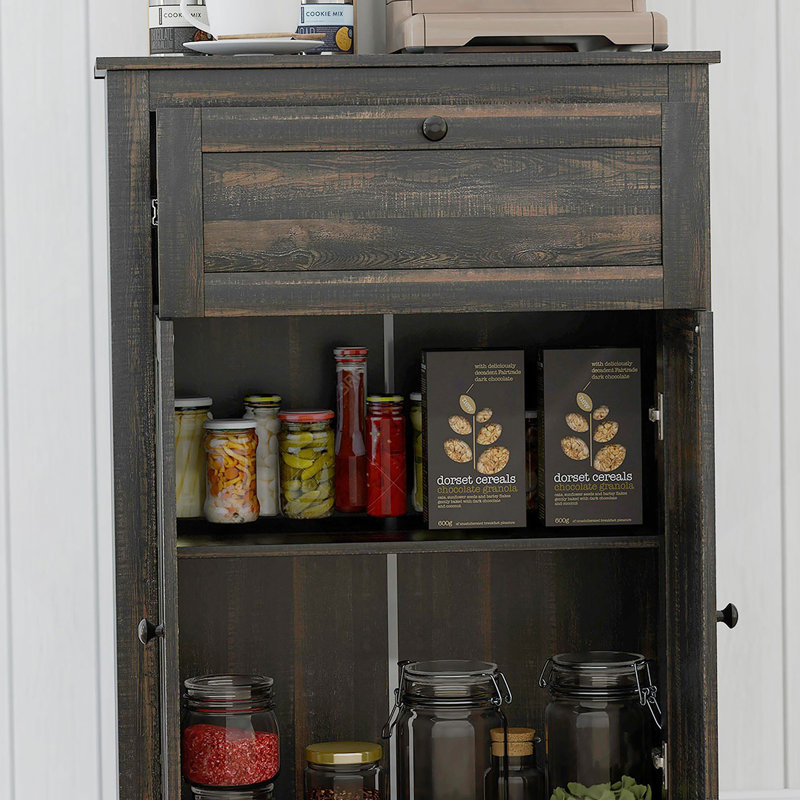Armoire décorative Farmhouse, Brun