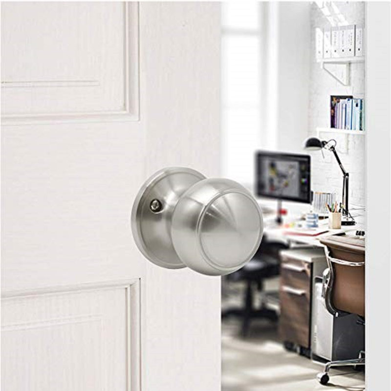 2.24'' Diameter Single Dummy Round Knob, Satin Nickel