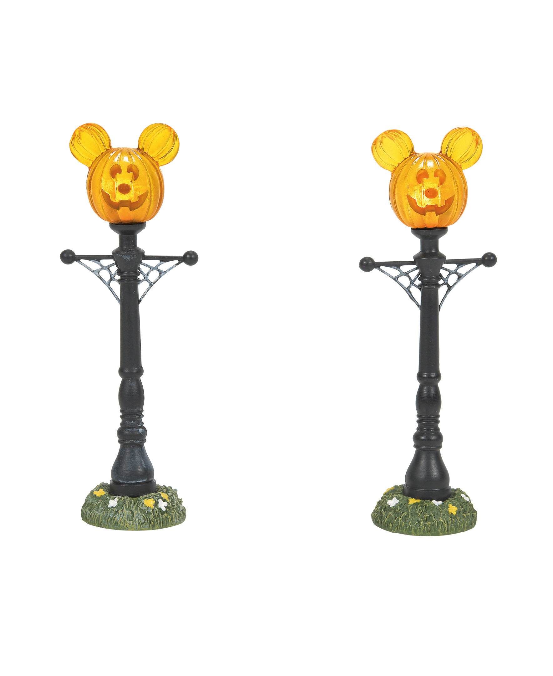 Department 56 disney village mini d cor accessory mickey s pumpkin town
