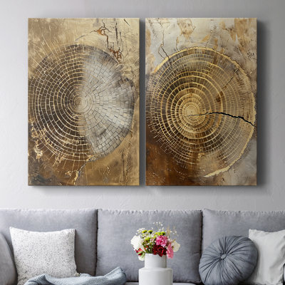 ABSTRACT Series CXC-Premium Gallery Wrapped Canvas -Ready to Hang