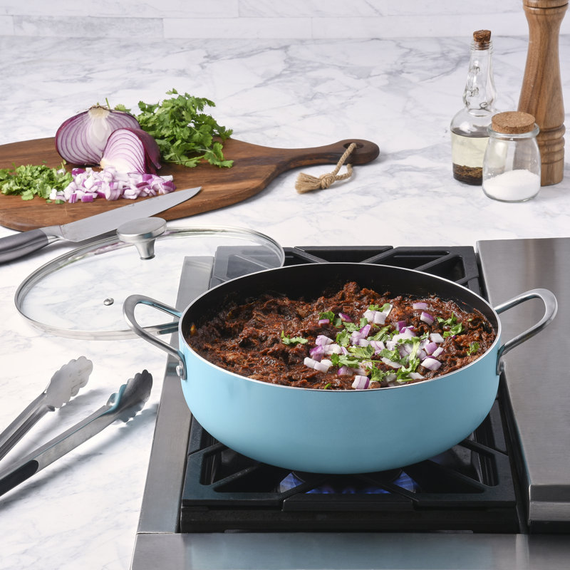 Sauteuse Infuse, 6 pte, Turquoise