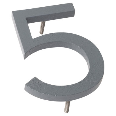10'' H Metal House Number
