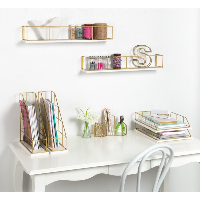 Gracie Oaks Mccaslin Stackable File Organizer & Reviews | Wayfair