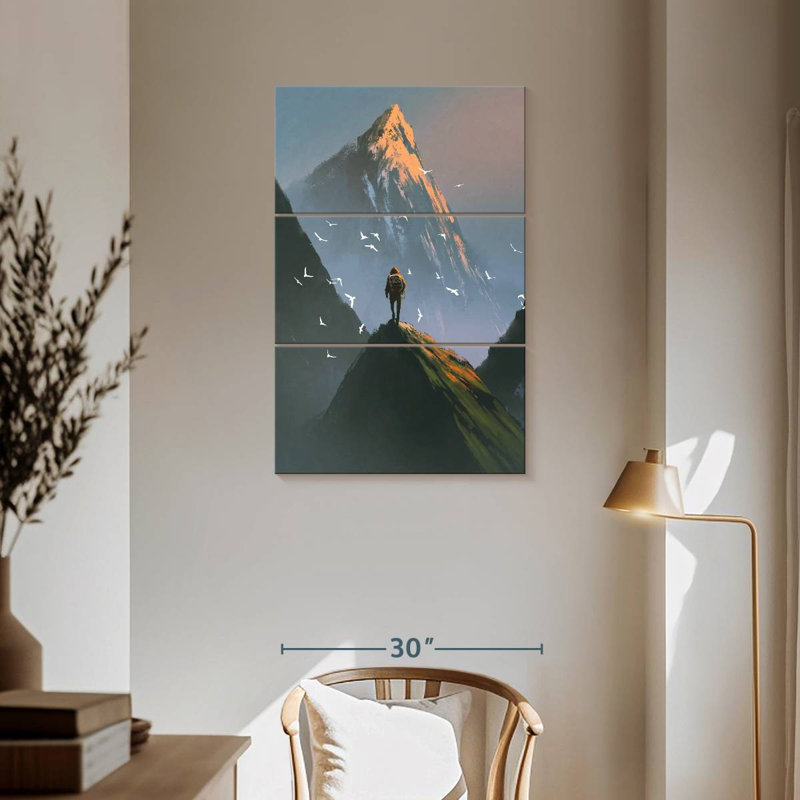 Sireci Man Climbing, 57" H x 36" W