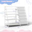 80cm H x 90cm W Metal Bookcase-1249504149
