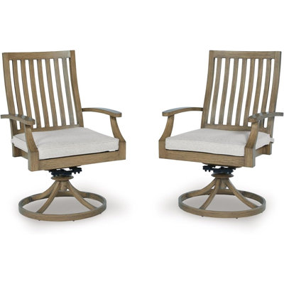 Outdoor Ranch Swivel Patio Chairs