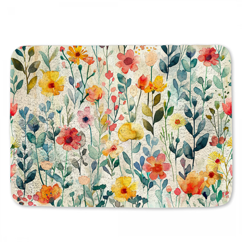 Tapis de bain en microfibre / microsuède Mayona, L 21 po x L 34 po