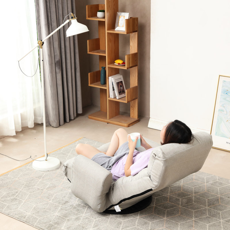 360 Degree Rotatable Chair With Construction And Adjustable Comfortable Built-In Spring Seat Bag