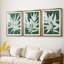 «Water Palm Fossil I», impression encadrée sur mesure de qualité supérieure - 3 pièces-1930861811-1930861775