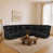 Black Faux Leather selected
