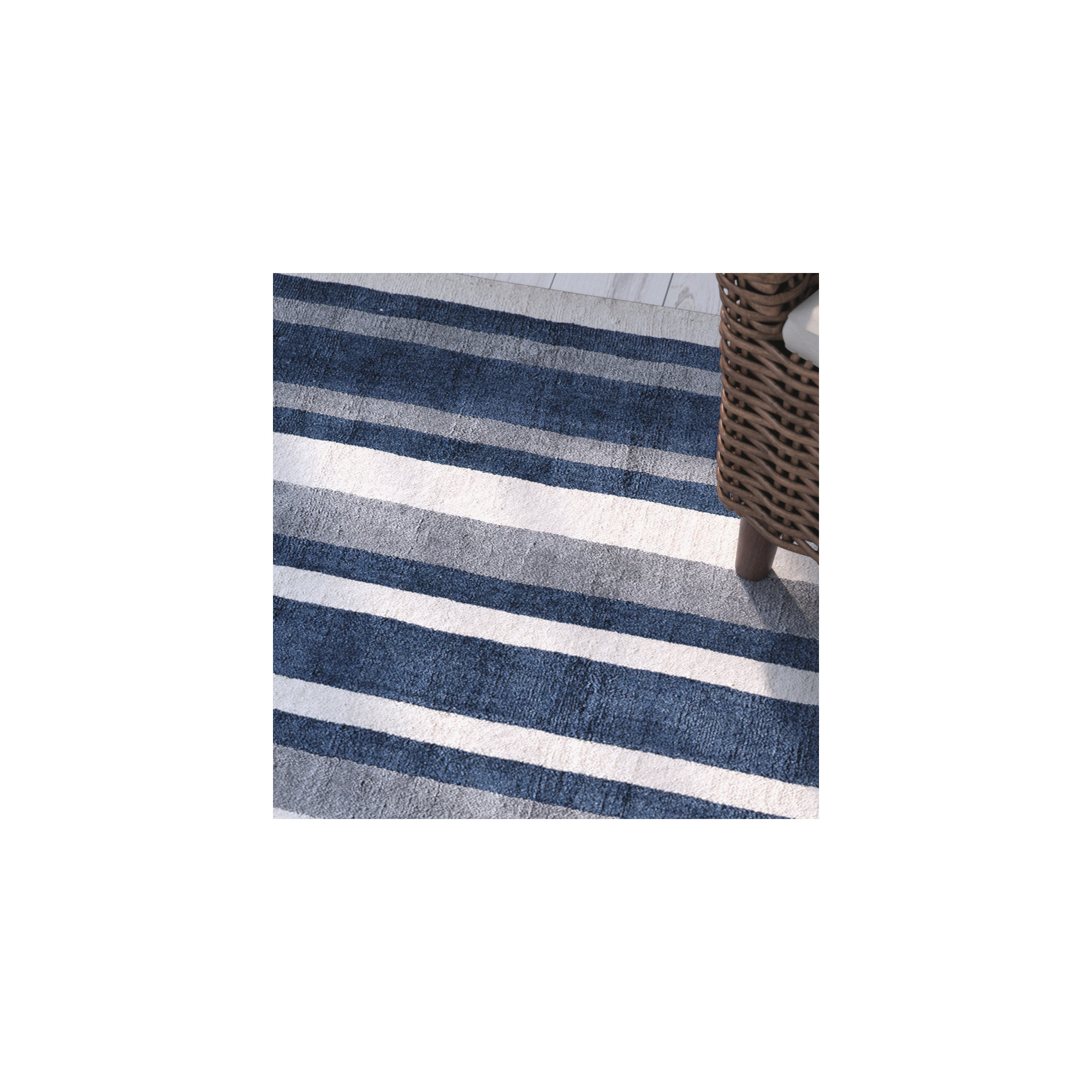 Winston Handmade Wool Rug, Rectangle 3'3" x 5'3"