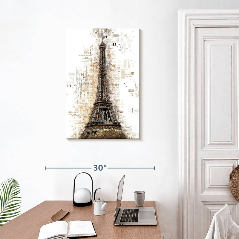 Lilie Paris Eiffel, 30" H x 20" W