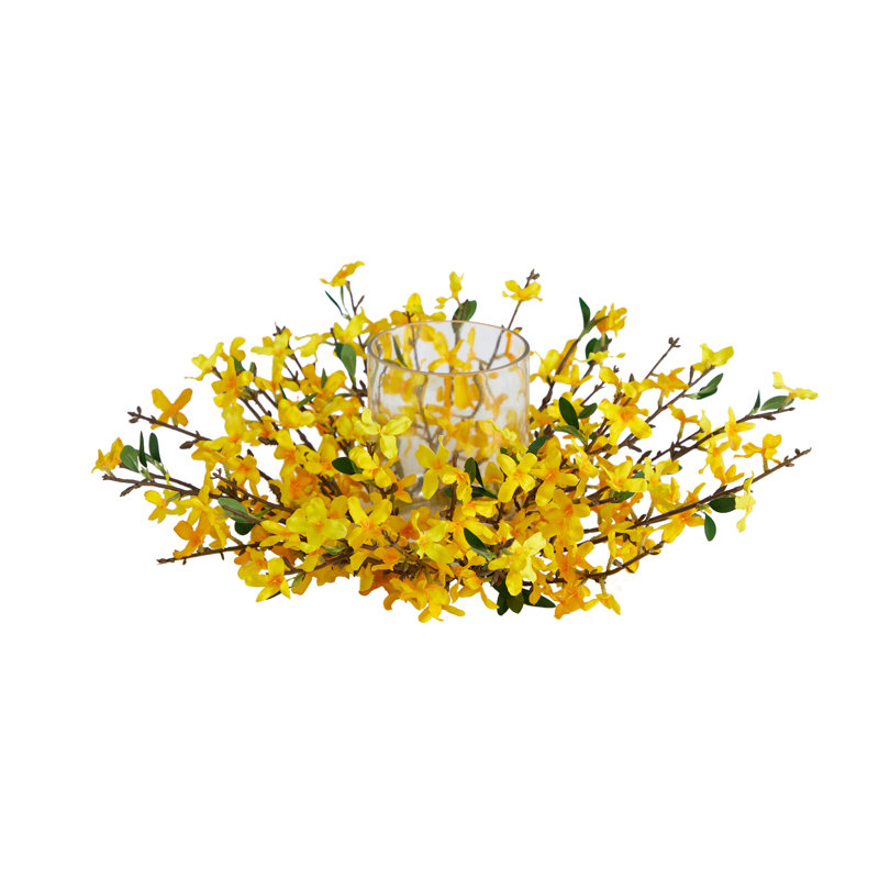 Forsythia Candelabrum Arrangement