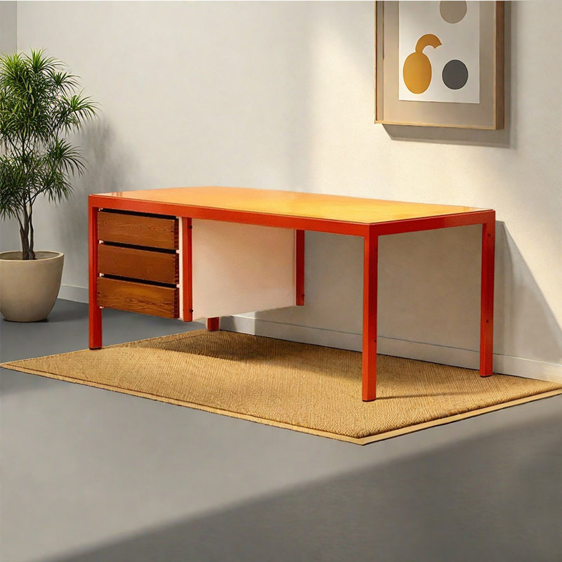 Bureau à structure américaine en métal