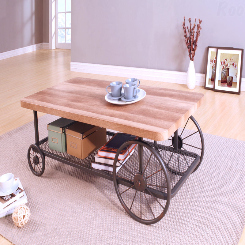 Table basse en chêne