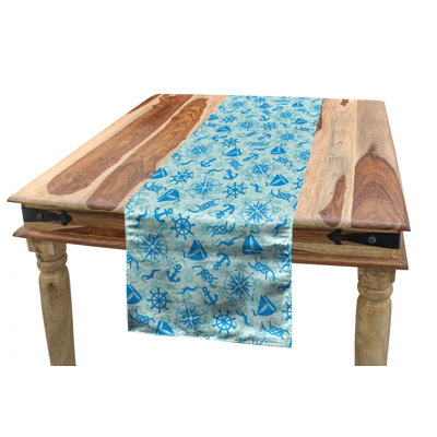 Chemin de table géométrique