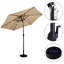 Parasol à énergie solaire Arlmont & Co.-1721826935