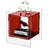 Samuelsson Acrylic Side Table, Nightstand Bedside Table-1616917548