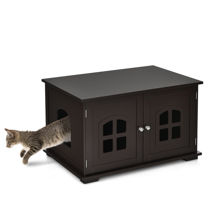 Lurmont Litter Box Enclosure, Coffee