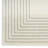 Ebern Designs Bonnert Ivory Grey Modern Indoor Rug-1091518222
