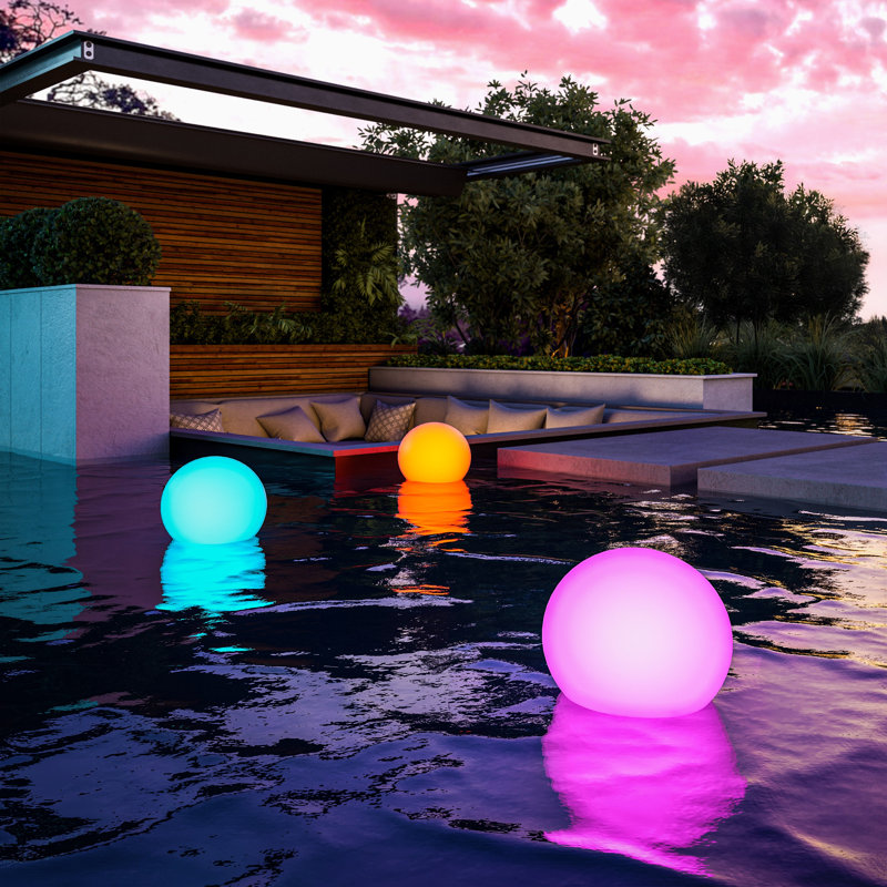 Lumière DEL flottante solaire GloGlobe®