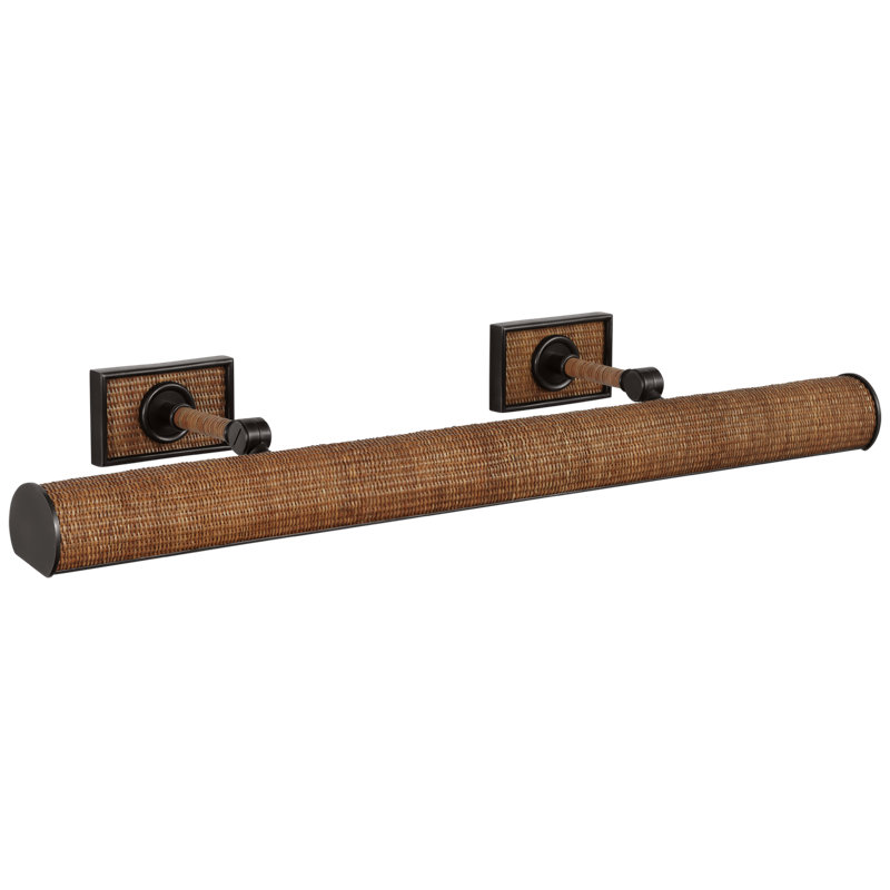 Halwell Dimmable Wall Mounted Picture Light, Bronze, 4.5" H x 30" W x 6.25" D