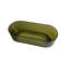 Ensemble de douche et baignoire courbée décalée sans cadre l 67 po H 22 po-99183973