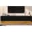 85 Inch Capacity Tv Stand, Fluted Drawers, Black Faux Marble Tabletop, Gold Base, Curved Design, And Luxury Media Console, Capacity, 4 Profile,-387119178