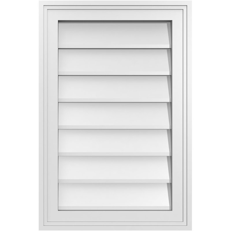 Cadre en brique, brun clair apprêté, H 24 po x l 16 po x P 1,5 po