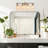 4-Light Bathroom Light Fixtures, Nickel Modern Vanity Lights Over Mirror With Clear Glass Shade, Bathroom Wall Lamp For Mirror Kitchen Hallway Cabinet Porch Reading Room-1273148683-1273148686