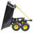 Folding Car Poly Dump Truck Garden Carts-89359471