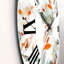 Horloge murale moderne verte et orange I-60187437