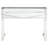 Serrano White High Gloss 2-Drawer Writing Desk