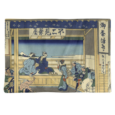 Katsushika Hokusai Cities & Maps Rectangle Placemat