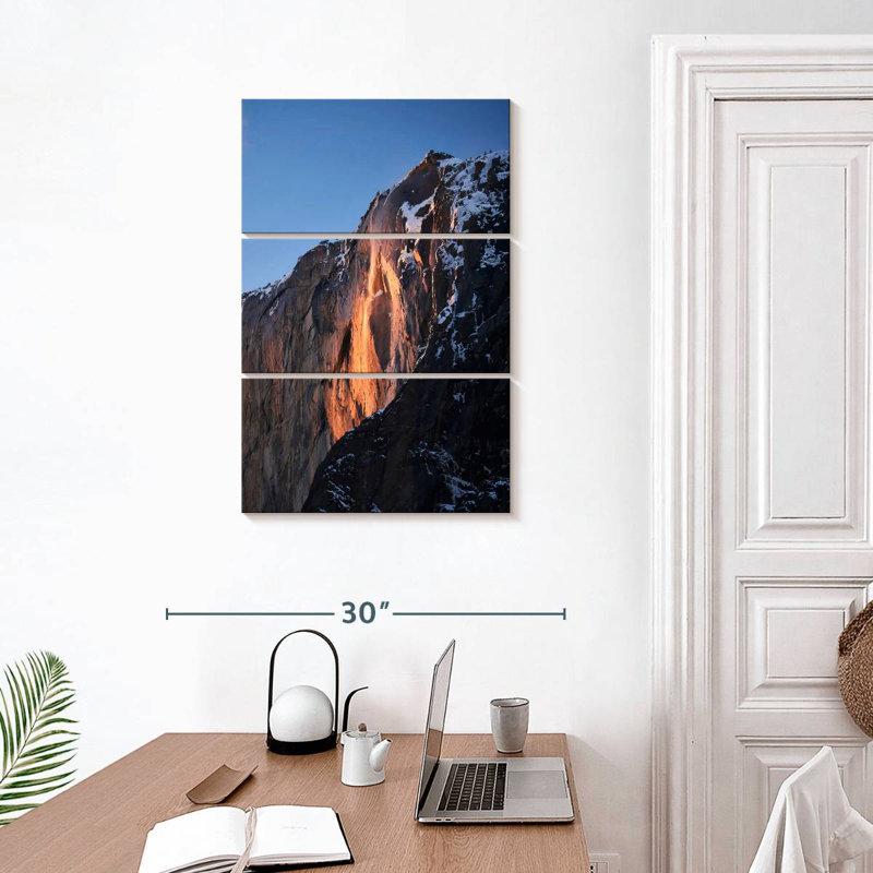 Alvord Yosemite Phenomenal Firefall, 32" H x 20" W