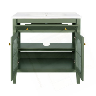 35.6" Bathroom Cabinet without Sink