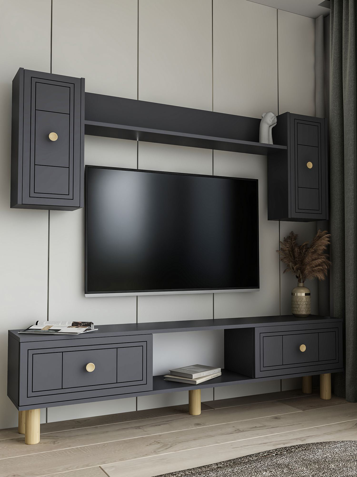 Bronx Display Unit Ivy Bronx TV Unit - Wayfair Canada