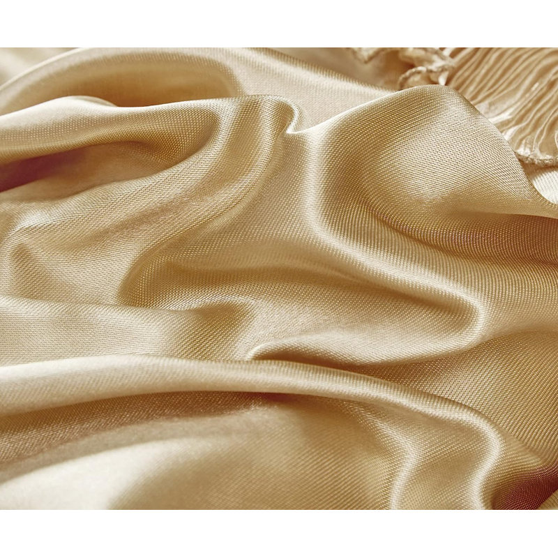 Sateen Solid Colour Sham, Gold