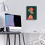 «Portrait de girafe par madame Regal» par Yvette St. Amant, art mural en verre acrylique, 24 po x 36 po-746617789