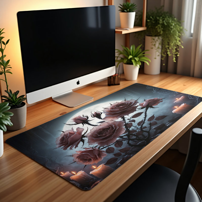 Polyester Desk Pad, 23.6x13.8