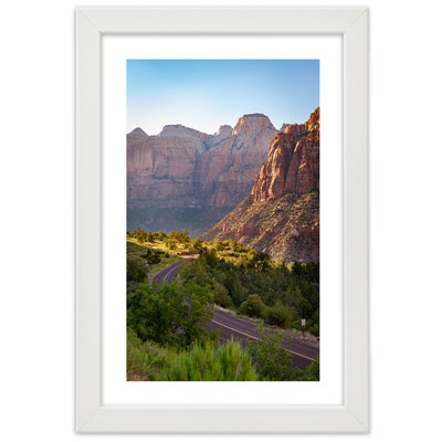 Mountain Road - Single Picture Frame Print