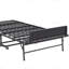 Lit simple, grand lit pliant de 75 po x 46 po pour les personnes de grande taille, lit escamotable extra long et large avec mousse à mémoire de forme de 5 po, lit d'invité robuste d'une capacité de 450 lb, lit portable spacieux