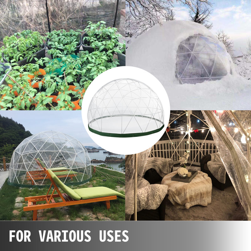 9.5' W x 9.5' D Hobby Greenhouse