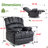 Chemika 40" Wide Oversize Upholstery Manual Recliner-233571076