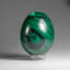 Genuine Polished Malachite Egg (1.9 Lbs)