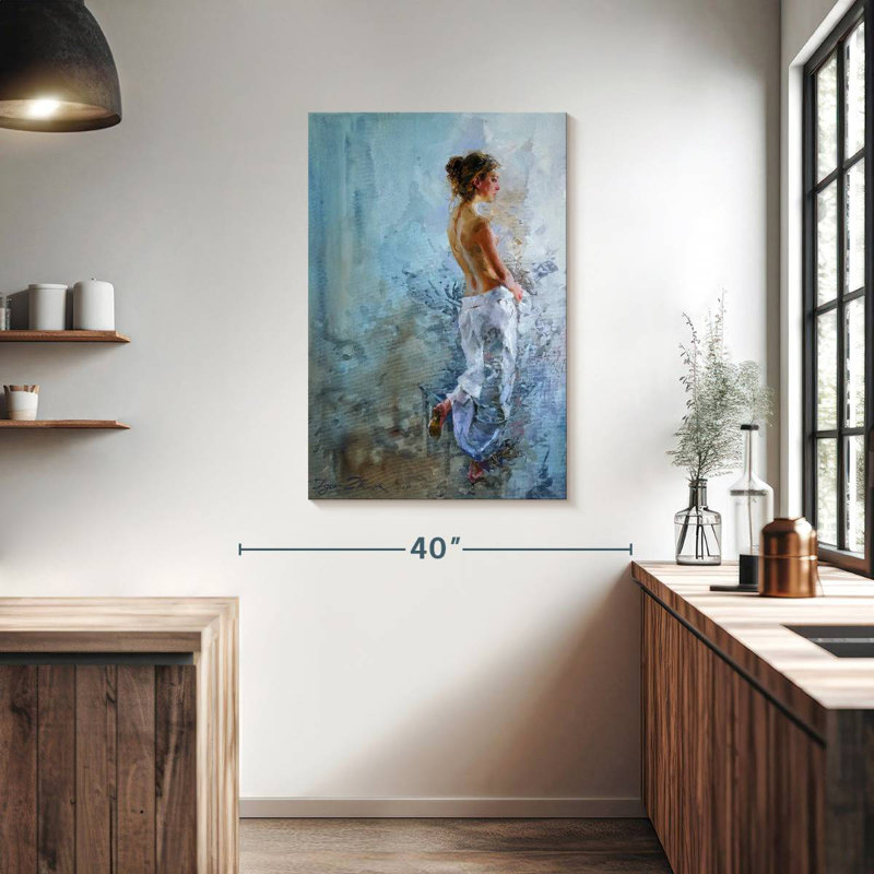 Leisha At The Window, 39" H x 26" W