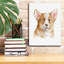 Art mural en toile Winston Porter «Dog Portrait 2» par Katrina Pete, 12 po x 16 po