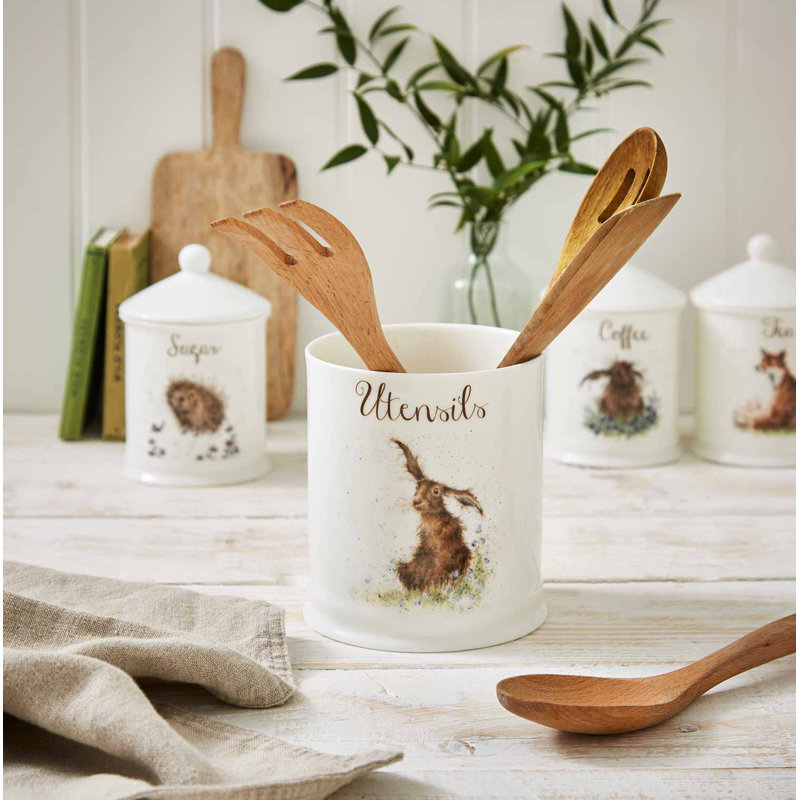 Classic Wrendale Designs  Hare Utensil Jar