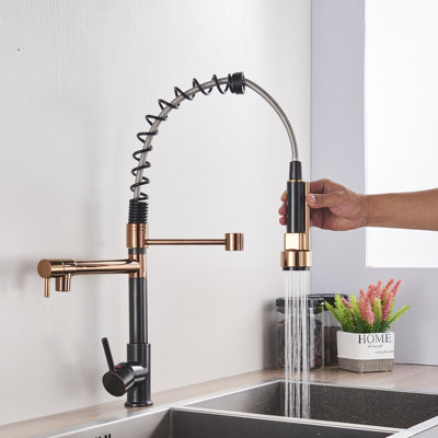 Belfry Kitchen Pershing Pull Out Kitchen Faucet